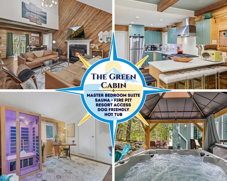 Green Cabin | Dog-Friendly Hot Tub & Sauna Retreat - Image 1