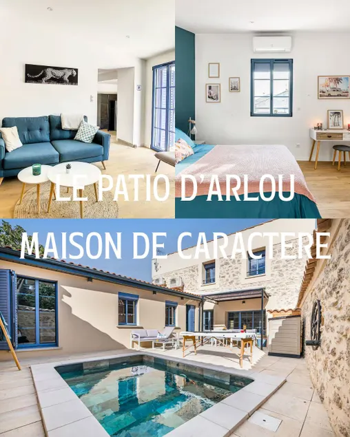Le Patio d'Arlou, Maison de caractère - Image 1