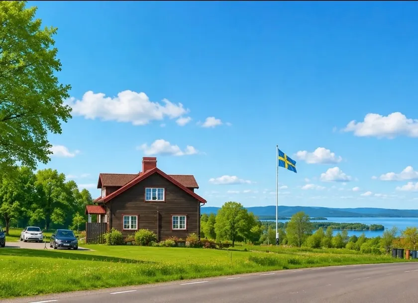 Welcome to Söderås, Rättvik, the gateway to Siljan. - Image 1