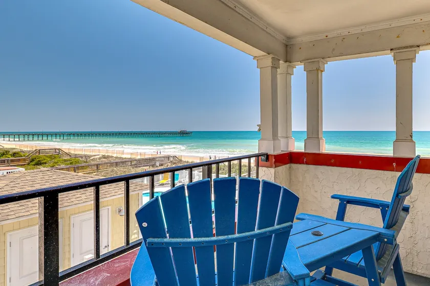 Ocean Views + Resort Pool! N Topsail Beach Condo - Image 1