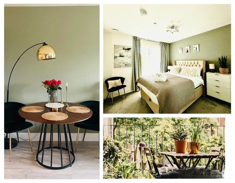 Elegant flat w/Terrace, Living Room | 5min to Tube - Image 1