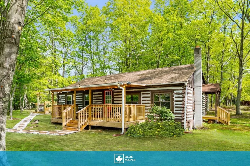 Modernized Log Cabin w Hot Tub Fire Pit & Views - Image 1