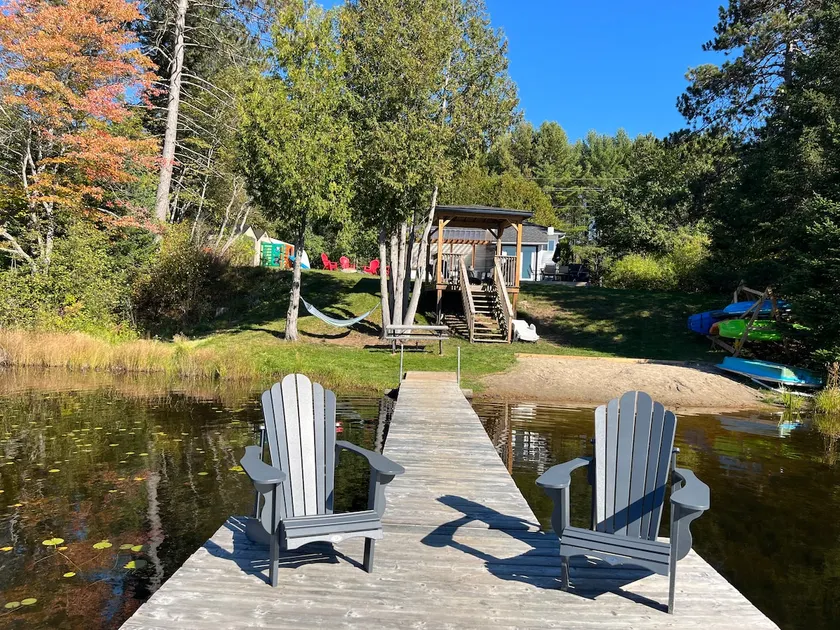 BowLakeHouse - Lakefront Cottage with Beach - Image 1