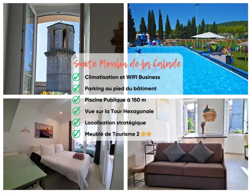Moulin de la Calade Suite • Tower View • Air Conditioning • Provence - Image 1