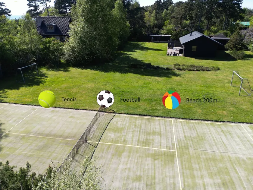 Unik plats med tennisbana för den aktiva - Image 1