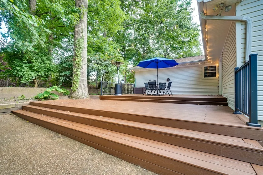 Backyard Family Oasis w/ Fire Pit + Deck, By Dwtn - Image 1
