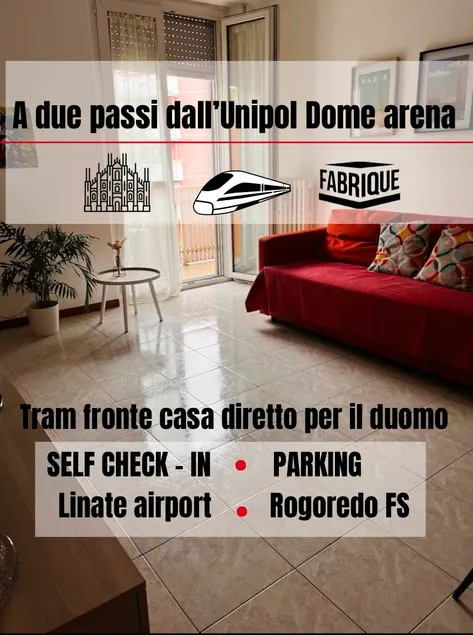CasaCarmela 7min Linate 4min Unipol Arena-near Station & Fast WiFi-tram diretto per il Duomo - Image 1