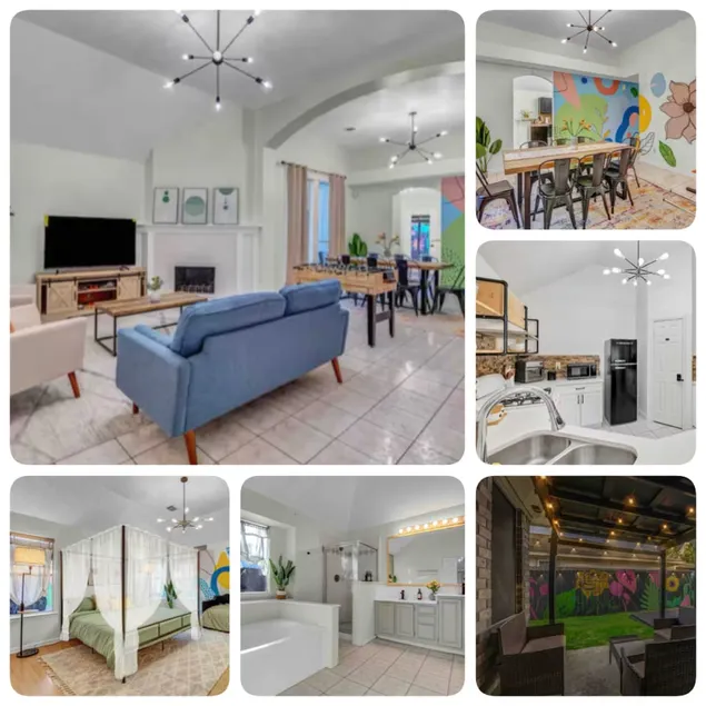 Beautiful Spring Home*3BRs*5 beds*2TVs*Southwest - Image 1