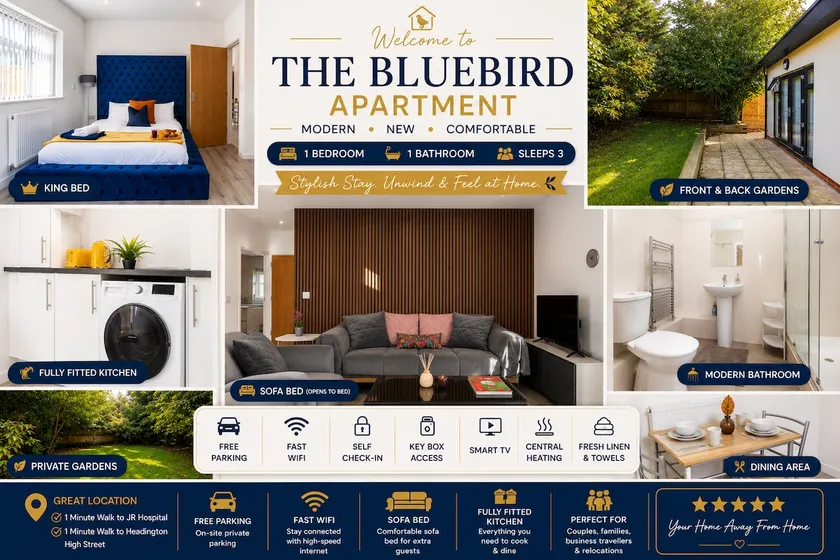 The Bluebird Aprt NEW-BUILD, Close to Hospitals - Image 1
