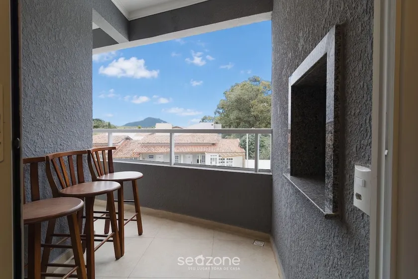 Apartment with barbecue 300 meters from the beach in Floripa RES201 - Image 1