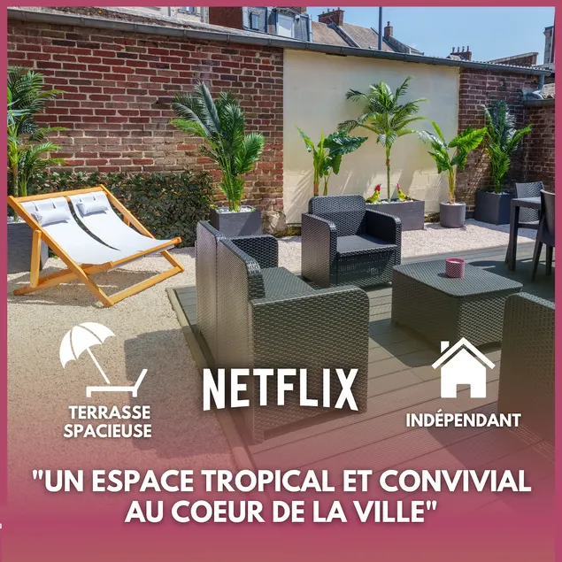 L'Escale Tropicale, appartement indépendant avec terrasse privative - Image 1