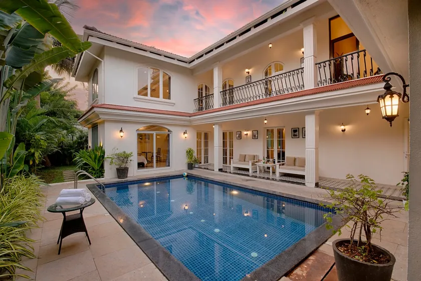 Villa Zarafet By Claro Stay- 5BR Private Pool In Vagator - Image 1