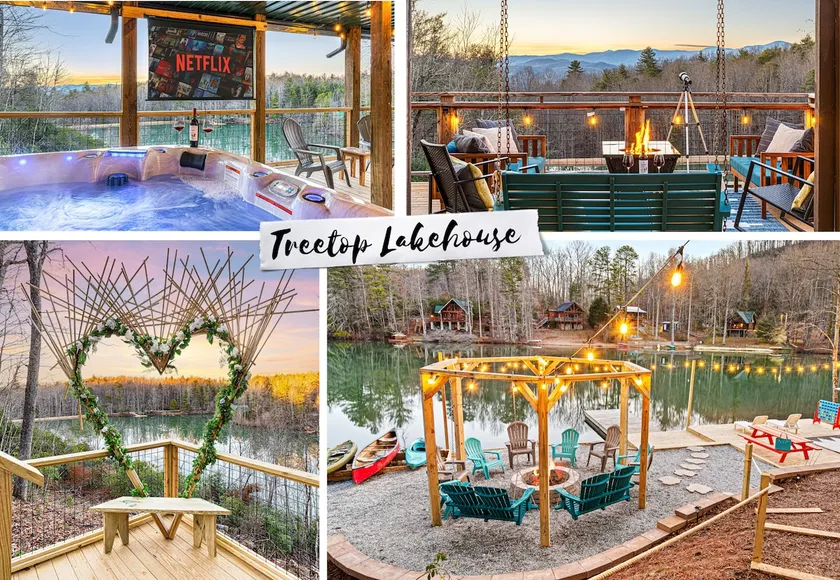 Treetop Lakehouse |Hot Tub+Sauna+Games+Kayak - Image 1