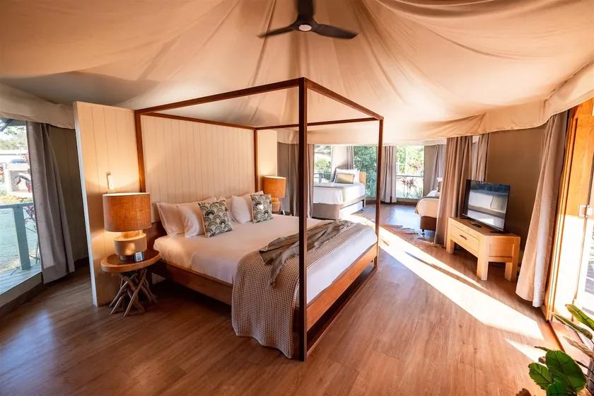 Two Bedroom Family Glamping Tent - Image 1