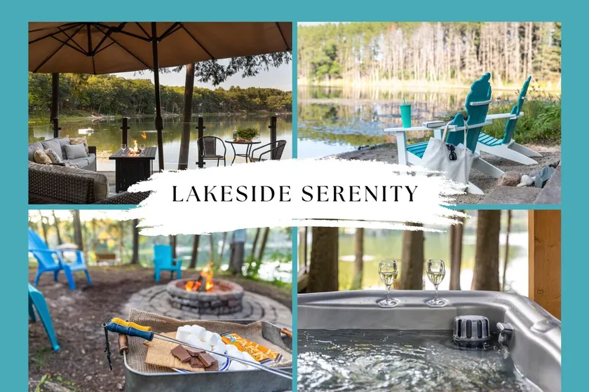 Scenic Lakefront Near Golf & Town with Hot Tub - Image 1