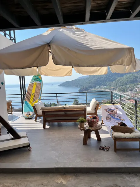 ”Terrace house orange” The Pearl of the Aegean, the most beautiful bay terrace - Image 1