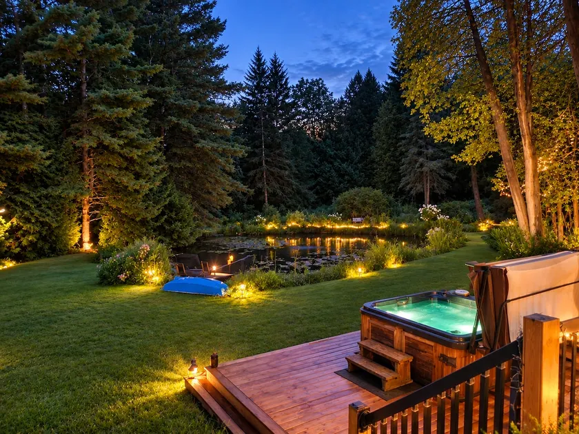 Yozy Forest: Hot Tub & Private Pond | 45m from GTA - Image 1