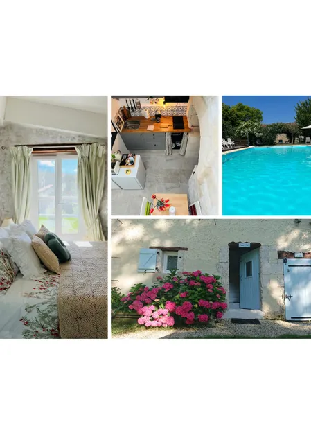 Characterful gîte with pool & view near Aubeterre - Image 1