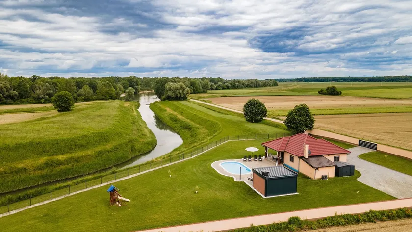 Private Pool House by Drava River – Peace & Nature - Image 1