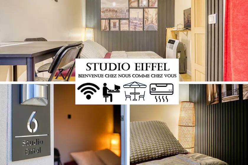 Studio Eiffel, Terrace and parking - Image 1