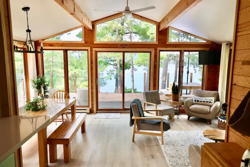 Family lake house on Round Lake. - Image 1