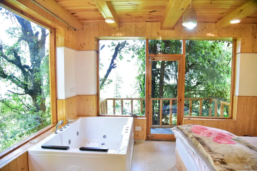 tree cottage hot water jibhi charming view retreat - Image 1