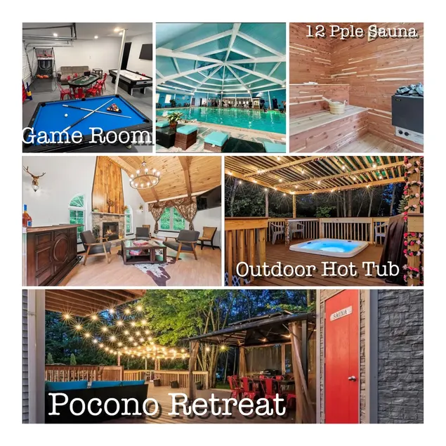 Pocono W/Hot Tub, sauna, by Camelback- Kalahari - Image 1