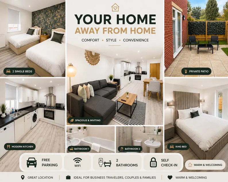 The Elegant Abode NEW-BUILD Central Headington - Image 1