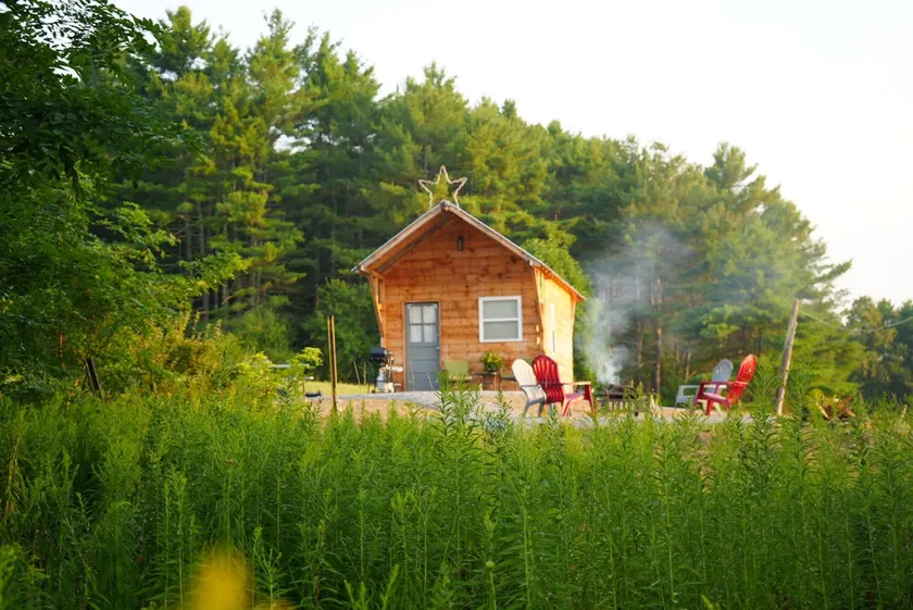 Rustic ADK Mountain tiny Cabin - Image 1
