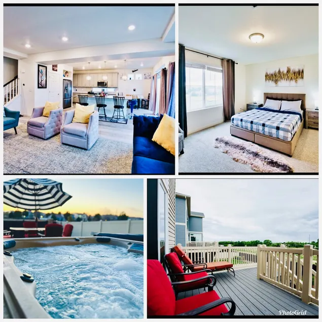 Mountain View, Jacuzzi, & Near Airport- king bed - Image 1