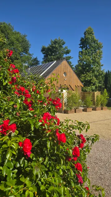 Chalet 'Le Ty Gîte - Sud Morbihan' con terrazza privata, Wi-Fi e aria condizionata - Image 1