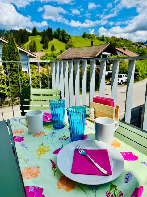 Berg Fux with balcony, 2 bedrooms, mountain views - Image 1