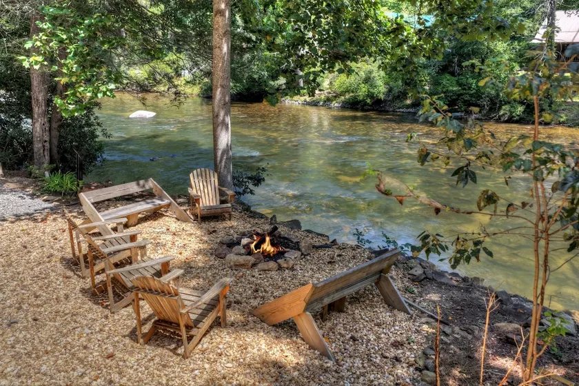 At the End of the Road. Toccoa River Front - Image 1