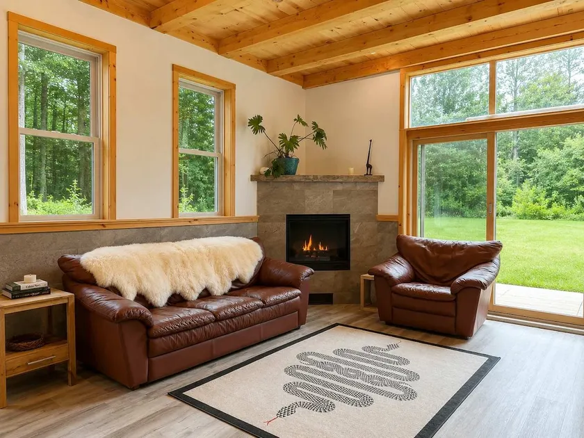 Vermont Cedar Cottage | Fireplace & Pond Views - Image 1