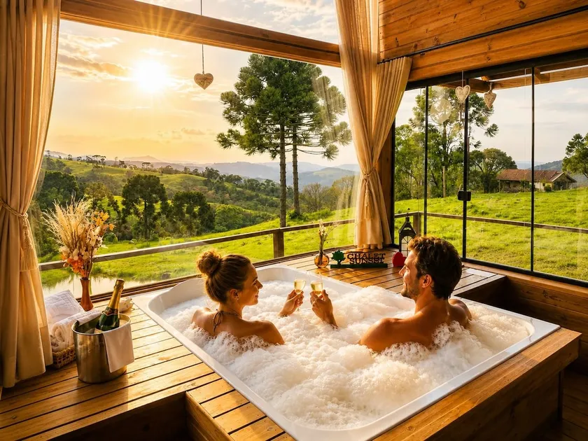 Le Chalet Suisse - Beautiful view with whirlpool! - Image 1
