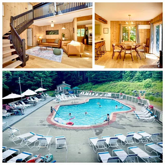 Mid-mod VT Dream Chalet near skiing and lake with Clubhouse hot tub, pools - Image 1
