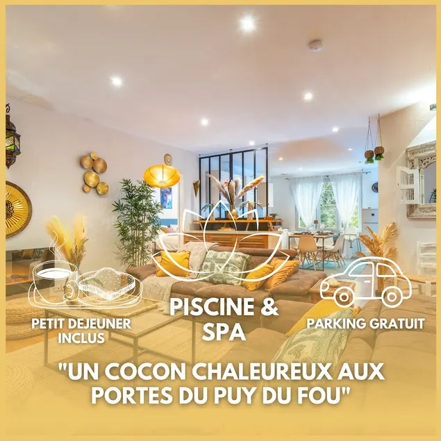 Apartment overlooking the Château near Puy du Fou - Image 1