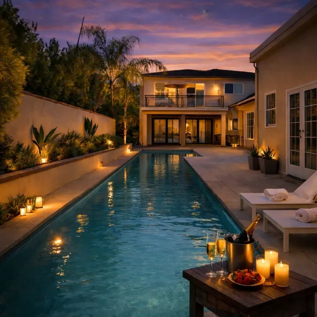 Granada Hills Estate | Lap Pool, Spa & Guesthouse - Image 1