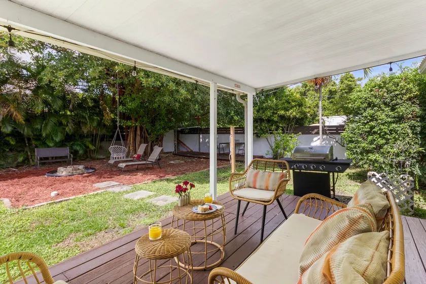 3BR Boho Style Home w/ Private yard & Firepit - Image 1
