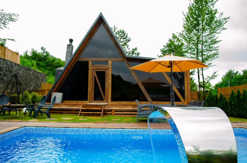 3. Sapancaimroz and Poseidon wooden house with hot pool 2 - Image 1