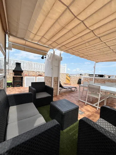 sun and beach with terrace and barbecue - Image 1