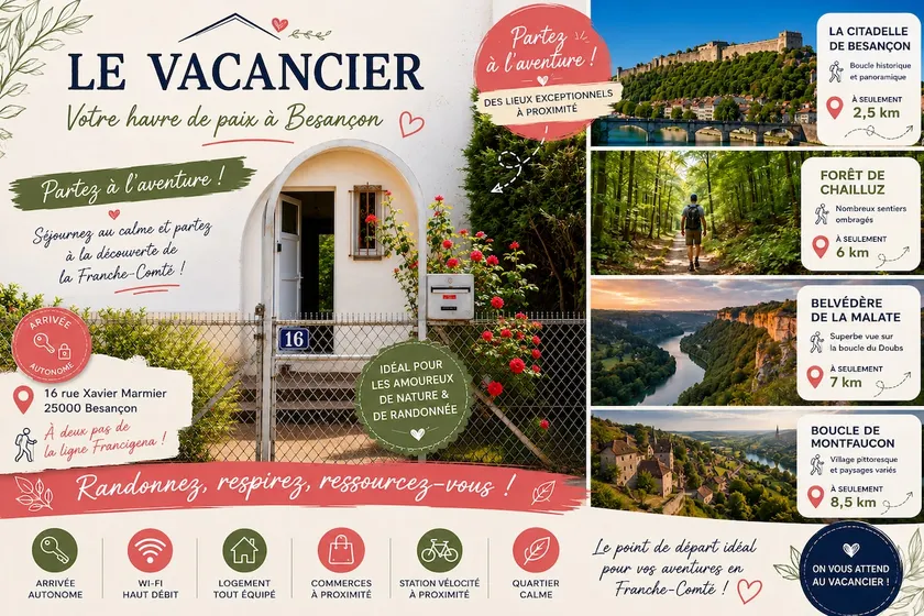 Le Vacancier: Charming house with garden - Image 1