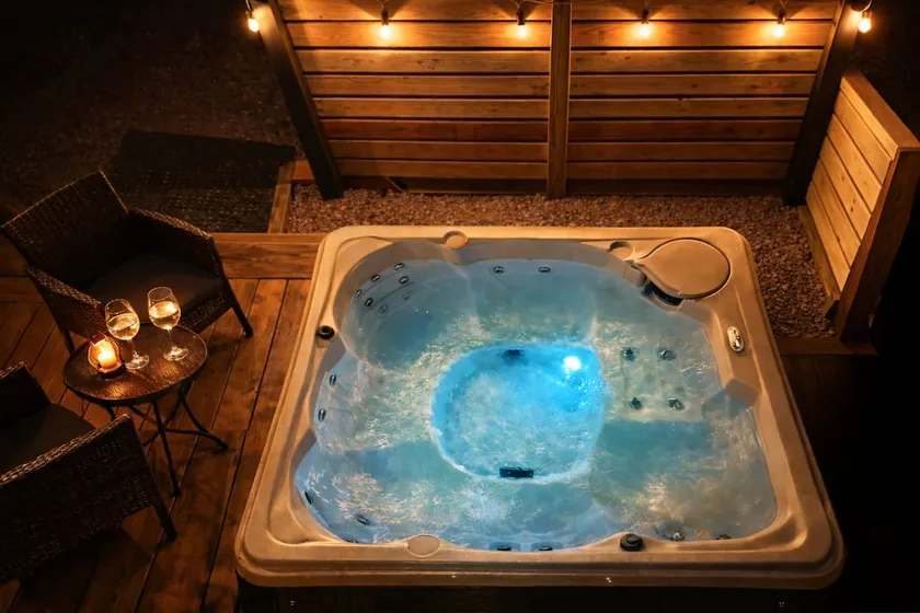 Romantic getaway 3BDR 2BTH HotTub Sauna Fireplace - Image 1
