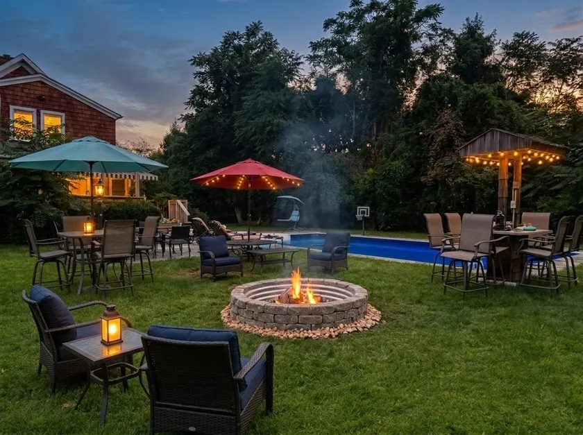 Southampton Escape: Huge Fire Pit, Outdoor Kitchen - Image 1