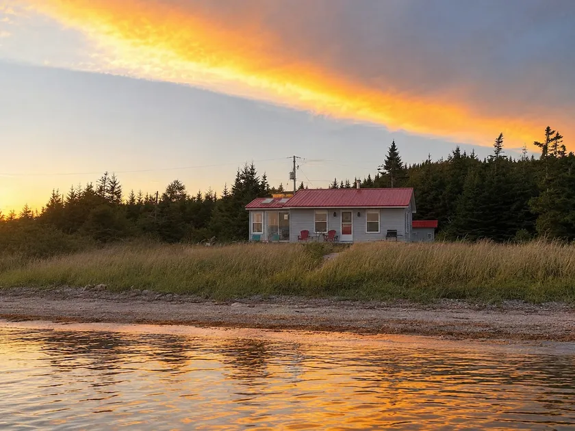 Romantic Beachfront Cottage w/ Canoe & Sunsets - Image 1