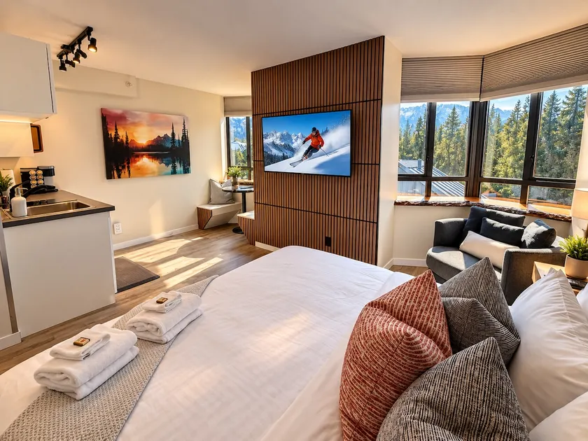 Village Penthouse Studio/KingBed/Pool/Hot tubs/Gym - Image 1