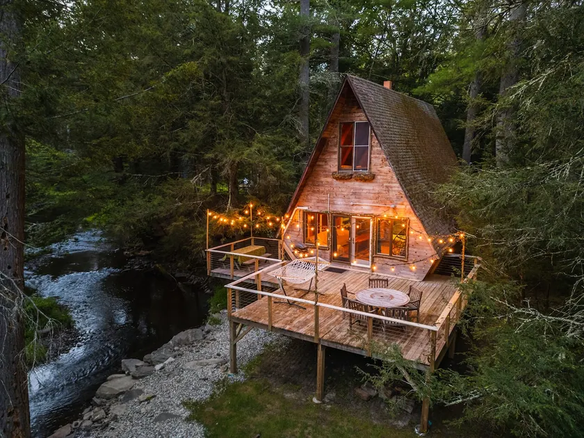 Enchanting River A-Frame|Fire Pit| Magical Forest - Image 1