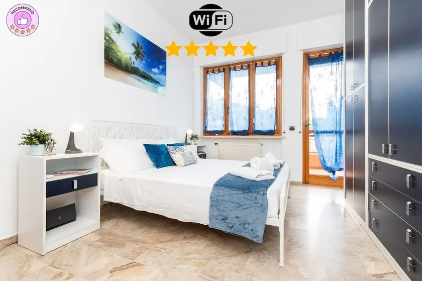 [Sea View and 300 meters from Beach] Free Parking and A/C - Image 1