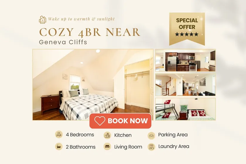 Near I-93 & Beach - Boston Cozy 4BR w/Parking 988 - Image 1