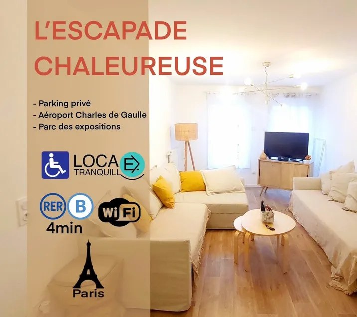The cozy getaway to Paris, Stade de France, CDG - Image 1